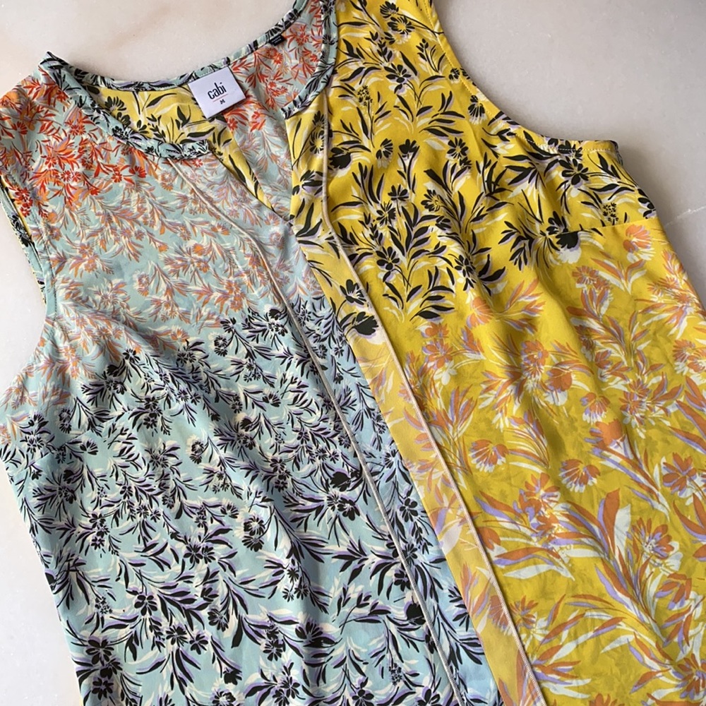 ❤️... Cabi Floral Top